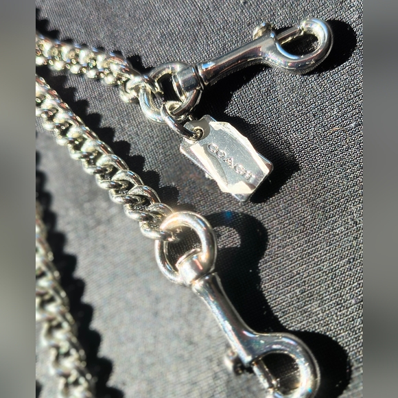 COACH NWOT 46" Crossbody Chain - Picture 2 of 2